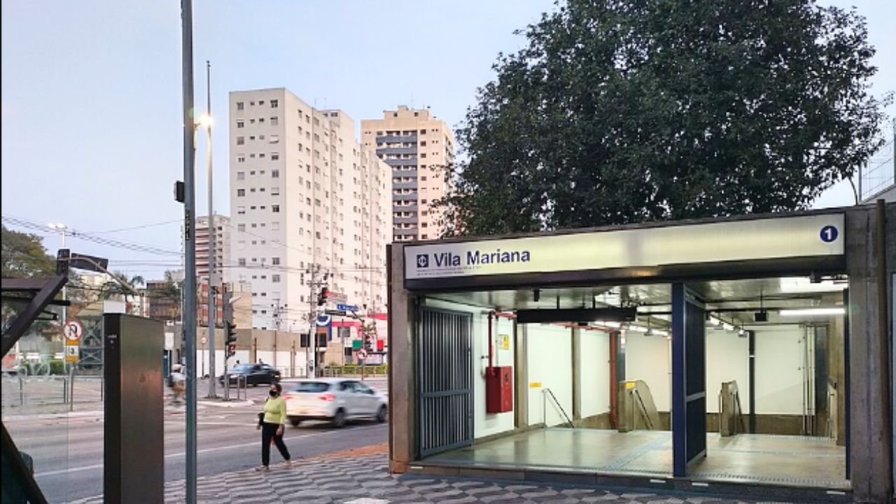 fachada estação vila mariana do metro