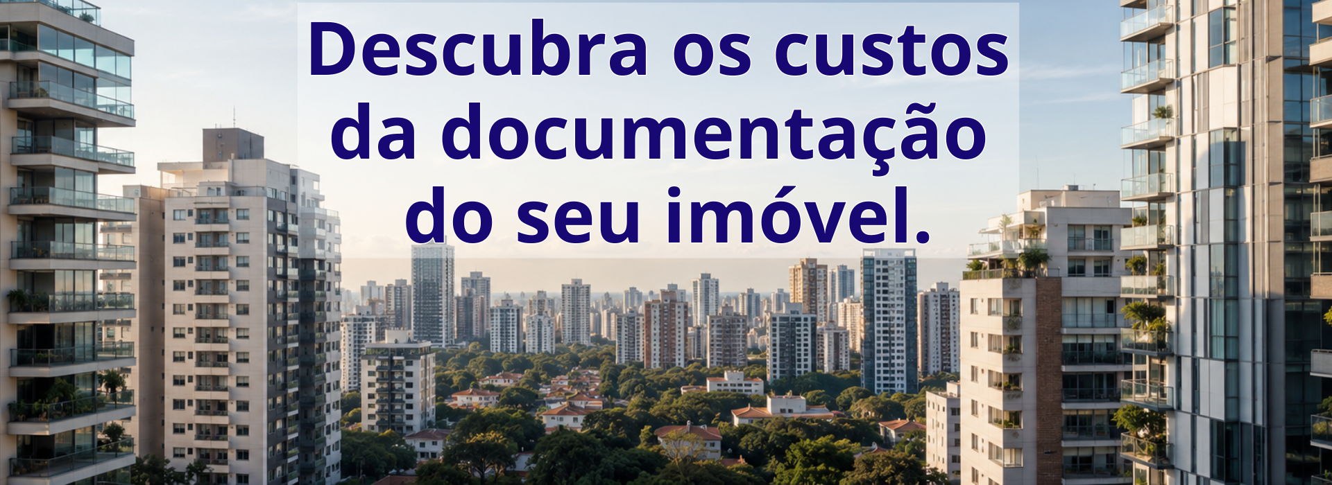 Imagem ilustrativa de cidade vista do alto
